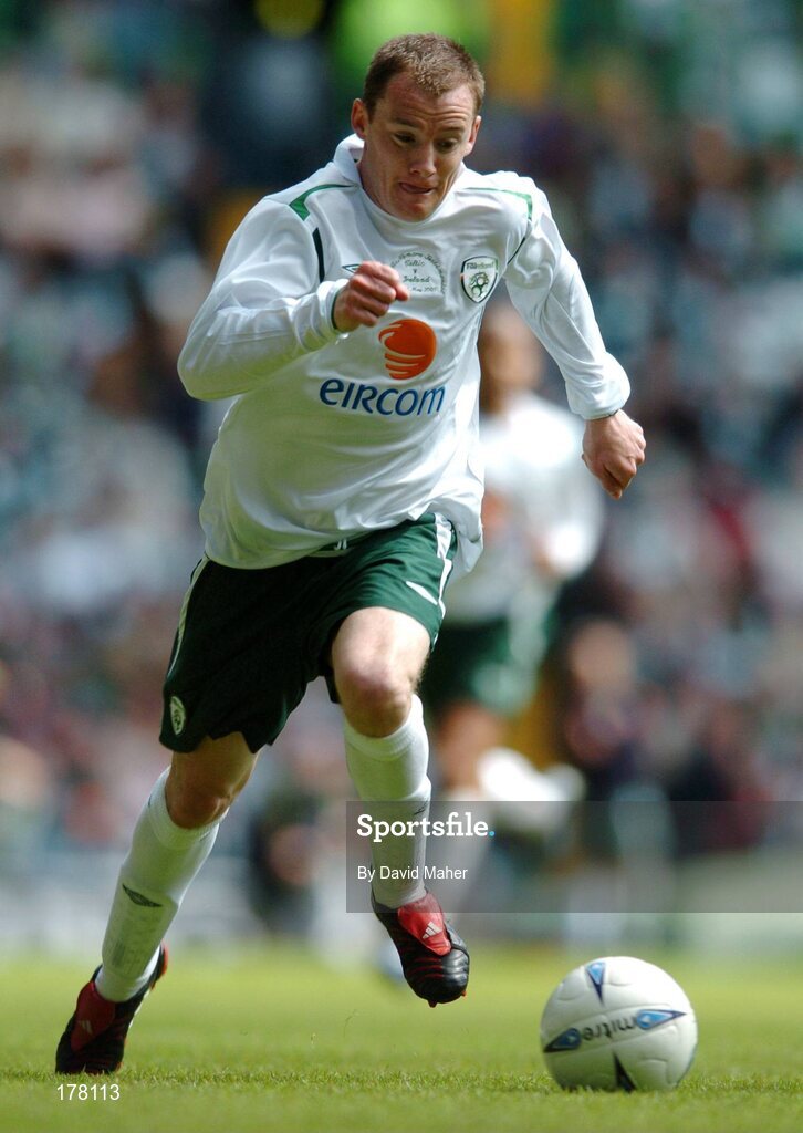 29 May 2005; Alan Quinn, Republic of Ireland. Jackie McNamara Testimonial, Celtic XI v Republic of Ireland XI, Celtic Park, Glasgow, Scotland. Picture credit; David Maher / SPORTSFILE