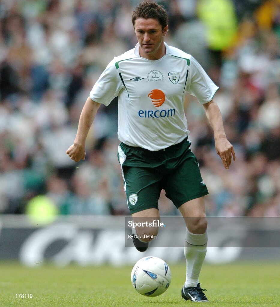 29 May 2005; Robbie Keane, Republic of Ireland. Jackie McNamara Testimonial, Celtic XI v Republic of Ireland XI, Celtic Park, Glasgow, Scotland. Picture credit; David Maher / SPORTSFILE