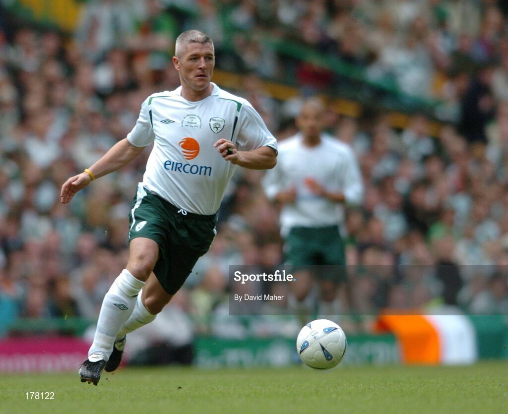 29 May 2005; Graham Kavanagh, Republic of Ireland. Jackie McNamara Testimonial, Celtic XI v Republic of Ireland XI, Celtic Park, Glasgow, Scotland. Picture credit; David Maher / SPORTSFILE