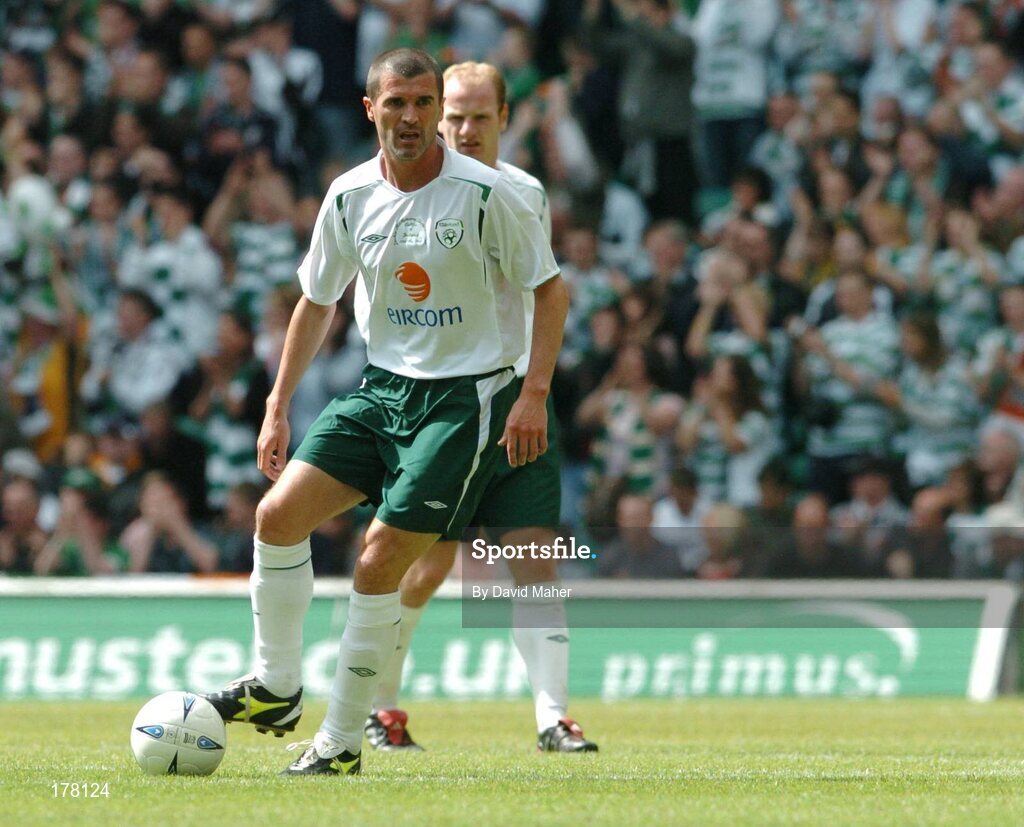 29 May 2005; Roy Keane, Republic of Ireland. Jackie McNamara Testimonial, Celtic XI v Republic of Ireland XI, Celtic Park, Glasgow, Scotland. Picture credit; David Maher / SPORTSFILE