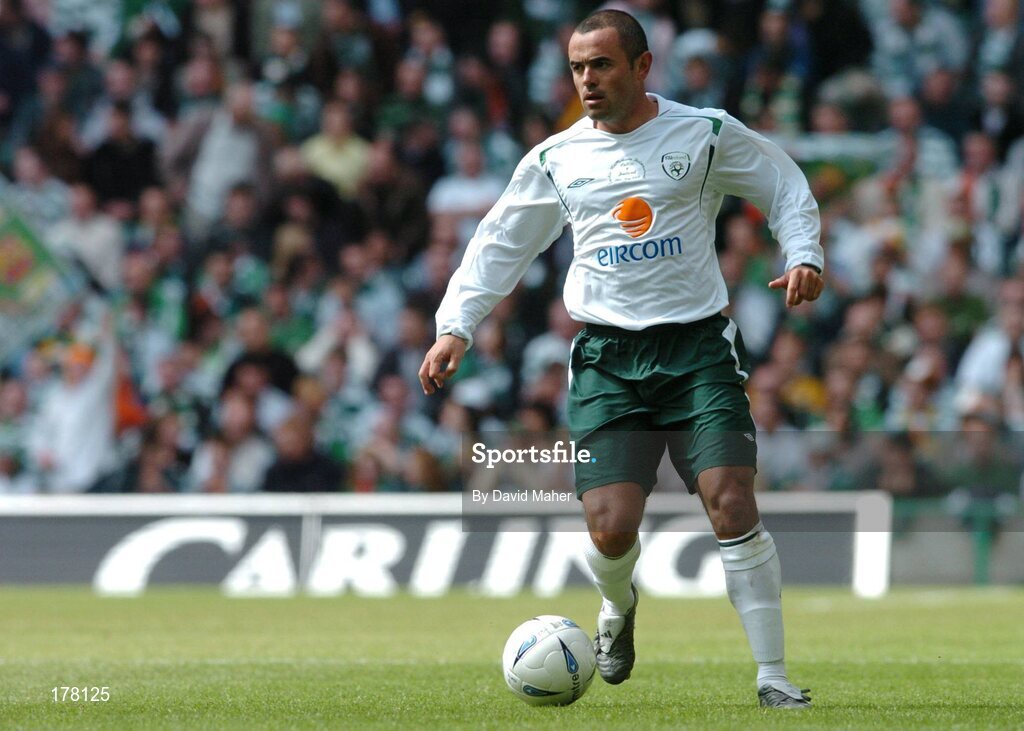 29 May 2005; Stephen Carr, Republic of Ireland. Jackie McNamara Testimonial, Celtic XI v Republic of Ireland XI, Celtic Park, Glasgow, Scotland. Picture credit; David Maher / SPORTSFILE