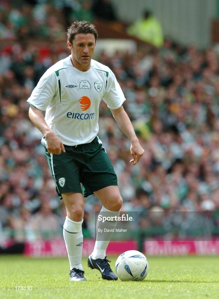 29 May 2005; Robbie Keane, Republic of Ireland. Jackie McNamara Testimonial, Celtic XI v Republic of Ireland XI, Celtic Park, Glasgow, Scotland. Picture credit; David Maher / SPORTSFILE