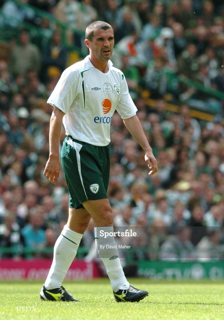 29 May 2005; Roy Keane, Republic of Ireland. Jackie McNamara Testimonial, Celtic XI v Republic of Ireland XI, Celtic Park, Glasgow, Scotland. Picture credit; David Maher / SPORTSFILE