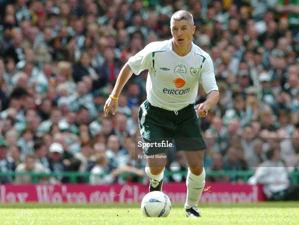 29 May 2005; Graham Kavanagh, Republic of Ireland. Jackie McNamara Testimonial, Celtic XI v Republic of Ireland XI, Celtic Park, Glasgow, Scotland. Picture credit; David Maher / SPORTSFILE