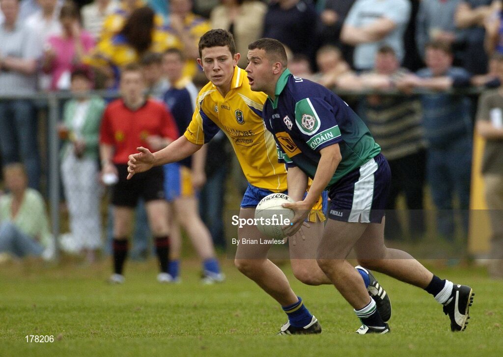 29 May 2005; Paddy Callaghan, London, in action against Roscommon. Bank of Ireland Connacht Senior Football Championship, London v Roscommon, Emerald Gaelic Grounds, Ruislip, London. Picture credit; Brian Lawless / SPORTSFILE