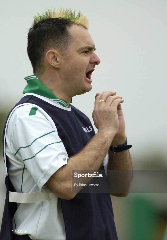 29 May 2005; London manager Noel Dunning. Bank of Ireland Connacht Senior Football Championship, London v Roscommon, Emerald Gaelic Grounds, Ruislip, London. Picture credit; Brian Lawless / SPORTSFILE
