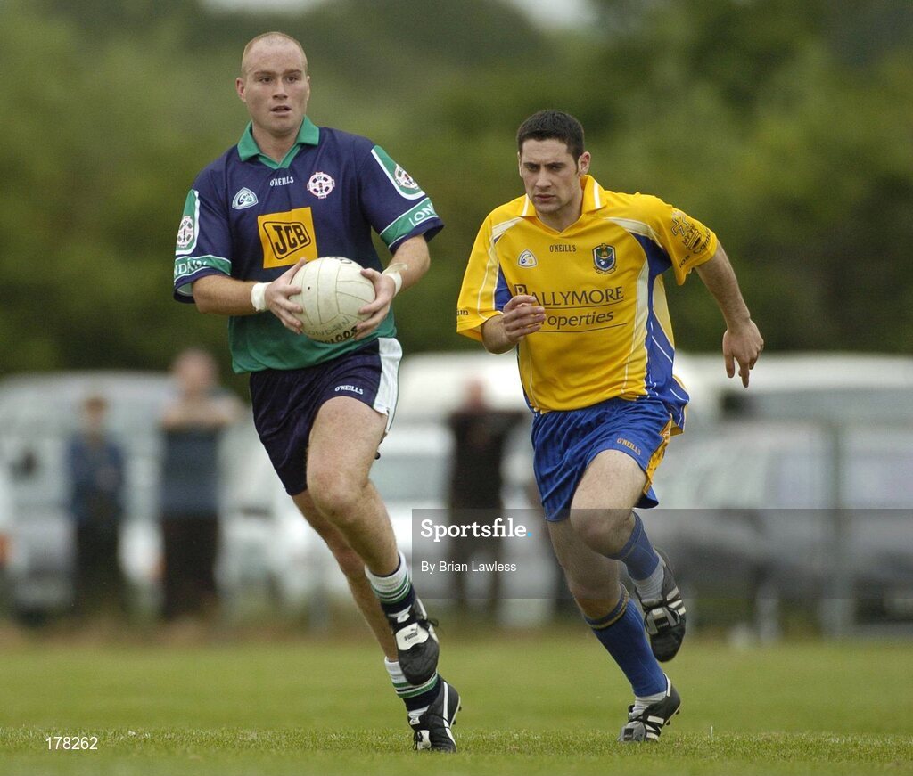 29 May 2005; Senan Hehir, London, in action against Roscommon. Bank of Ireland Connacht Senior Football Championship, London v Roscommon, Emerald Gaelic Grounds, Ruislip, London. Picture credit; Brian Lawless / SPORTSFILE