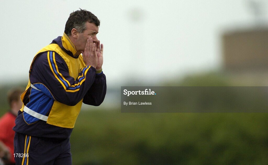 29 May 2005; Roscommon manager Val Daly. Bank of Ireland Connacht Senior Football Championship, London v Roscommon, Emerald Gaelic Grounds, Ruislip, London. Picture credit; Brian Lawless / SPORTSFILE