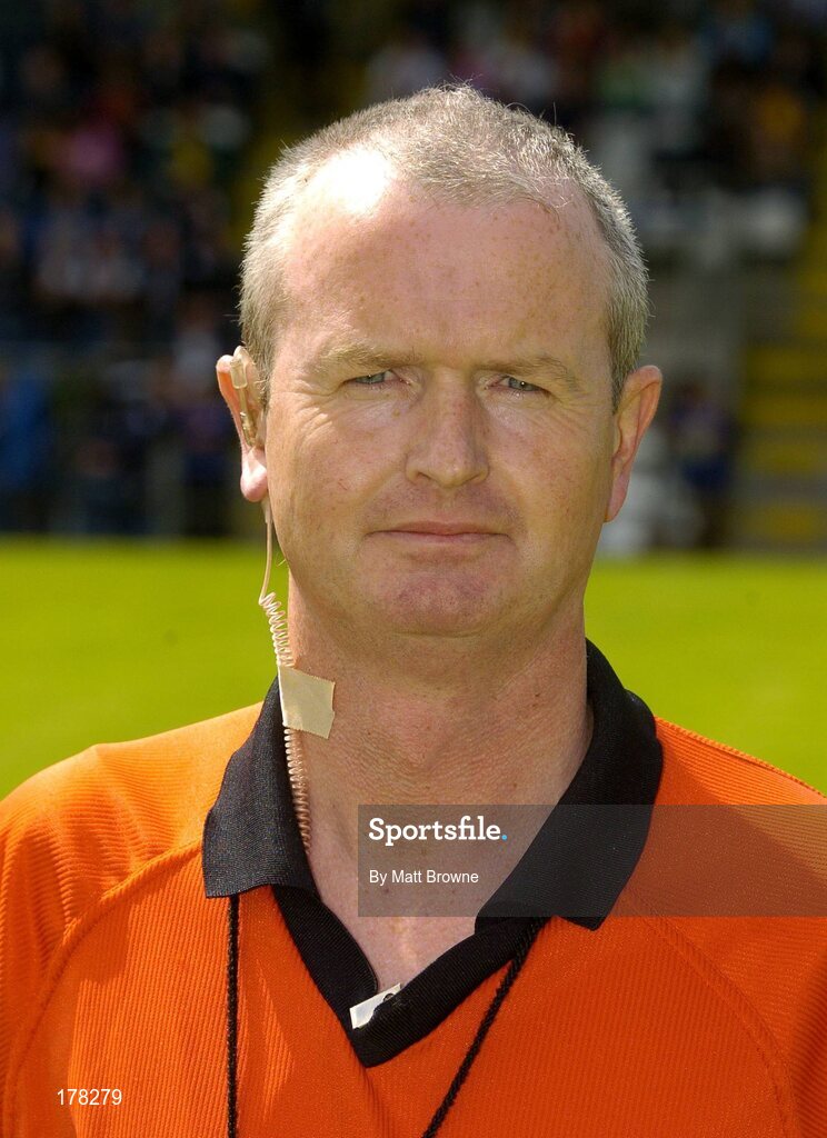29 May 2005; Michael Ryan, Referee. Bank of Ireland Ulster Senior Football Championship, Cavan v Antrim, Kingspan Breffni Park, Cavan. Picture credit; Matt Browne / SPORTSFILE