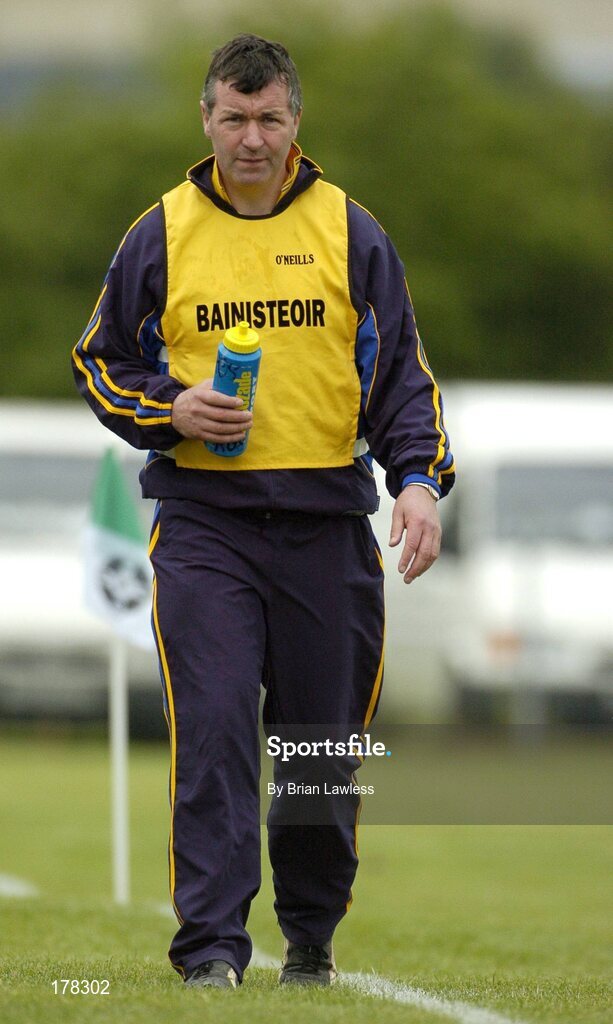 29 May 2005; Roscommon manager Val Daly. Bank of Ireland Connacht Senior Football Championship, London v Roscommon, Emerald Gaelic Grounds, Ruislip, London. Picture credit; Brian Lawless / SPORTSFILE
