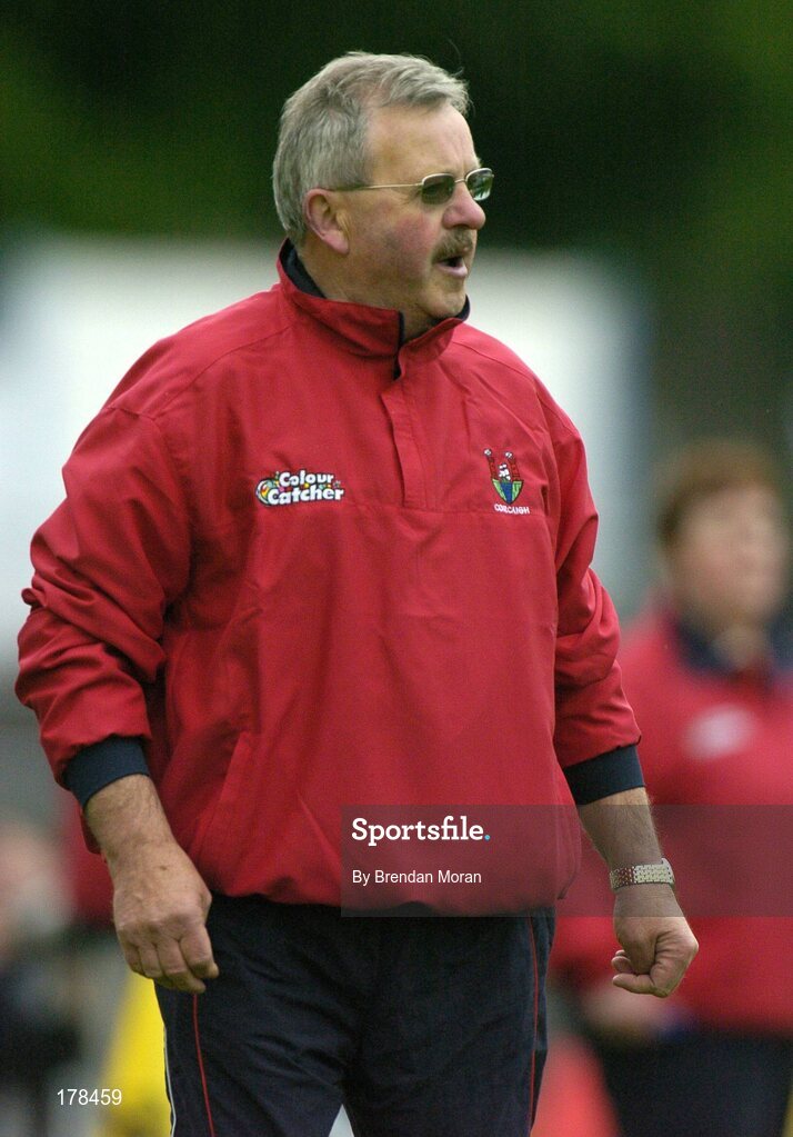 29 May 2005; John Cronin, Cork manager. National Camogie League, Division 1 Final, Galway v Cork, Semple Stadium, Thurles, Co. Tipperary. Picture credit; Brendan Moran / SPORTSFILE