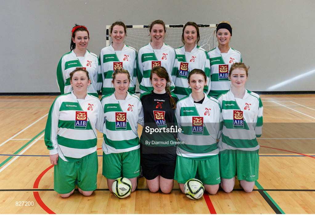 31 January 2014; The Limerick IT squad. WSCAI National Futsal Finals, The Mardyke, UCC, Cork. Picture credit: Diarmuid Greene / SPORTSFILE