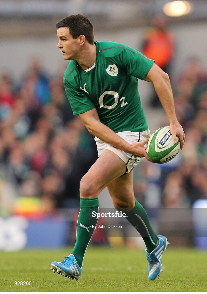 2 February 2014; Jonathan Sexton, Ireland. RBS Six Nations Rugby Championship, Ireland v Scotland, Aviva Stadium, Lansdowne Road, Dublin. Picture credit: John Dickson / SPORTSFILE