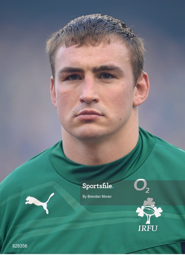 2 February 2014; Tommy O'Donnell, Ireland. RBS Six Nations Rugby Championship, Ireland v Scotland, Aviva Stadium, Lansdowne Road, Dublin. Picture credit: Brendan Moran / SPORTSFILE