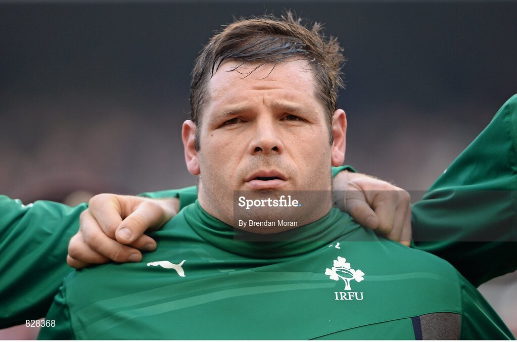 2 February 2014; Mike Ross, Ireland. RBS Six Nations Rugby Championship, Ireland v Scotland, Aviva Stadium, Lansdowne Road, Dublin. Picture credit: Brendan Moran / SPORTSFILE