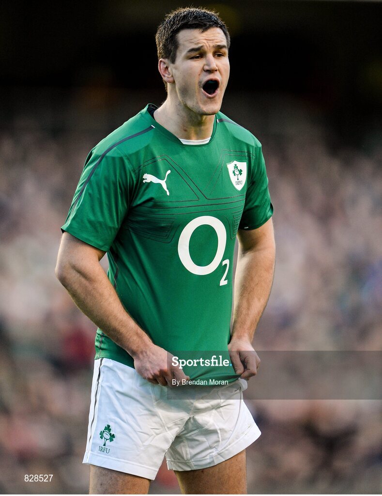 2 February 2014; Jonathan Sexton, Ireland. RBS Six Nations Rugby Championship, Ireland v Scotland, Aviva Stadium, Lansdowne Road, Dublin. Picture credit: Brendan Moran / SPORTSFILE
