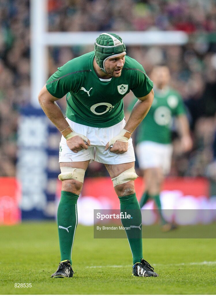 2 February 2014; Dan Tuohy, Ireland. RBS Six Nations Rugby Championship, Ireland v Scotland, Aviva Stadium, Lansdowne Road, Dublin. Picture credit: Brendan Moran / SPORTSFILE