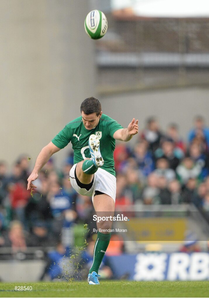 2 February 2014; Jonathan Sexton, Ireland. RBS Six Nations Rugby Championship, Ireland v Scotland, Aviva Stadium, Lansdowne Road, Dublin. Picture credit: Brendan Moran / SPORTSFILE