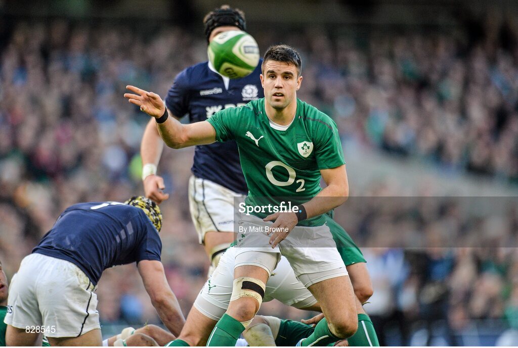 2 February 2014; Conor Murray, Ireland. RBS Six Nations Rugby Championship, Ireland v Scotland, Aviva Stadium, Lansdowne Road, Dublin. Picture credit: Matt Browne / SPORTSFILE