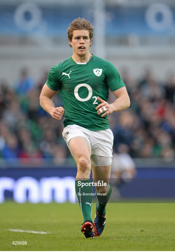 2 February 2014; Andrew Trimble, Ireland. RBS Six Nations Rugby Championship, Ireland v Scotland, Aviva Stadium, Lansdowne Road, Dublin. Picture credit: Brendan Moran / SPORTSFILE
