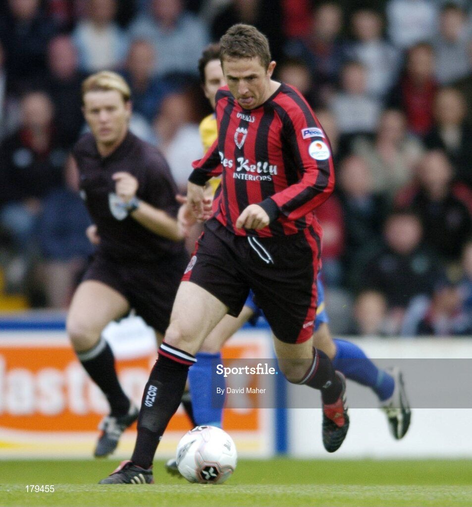 27 May 2005; Gareth Farrelly, Bohemians. eircom League, Premier Division, Bohemians v Shelbourne, Dalymount Park, Dublin. Picture credit; David Maher / SPORTSFILE