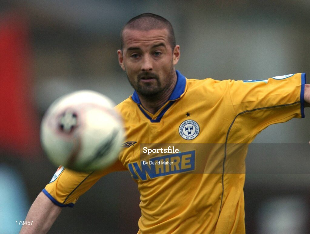 27 May 2005; Dave Rogers, Shelbourne. eircom League, Premier Division, Bohemians v Shelbourne, Dalymount Park, Dublin. Picture credit; David Maher / SPORTSFILE
