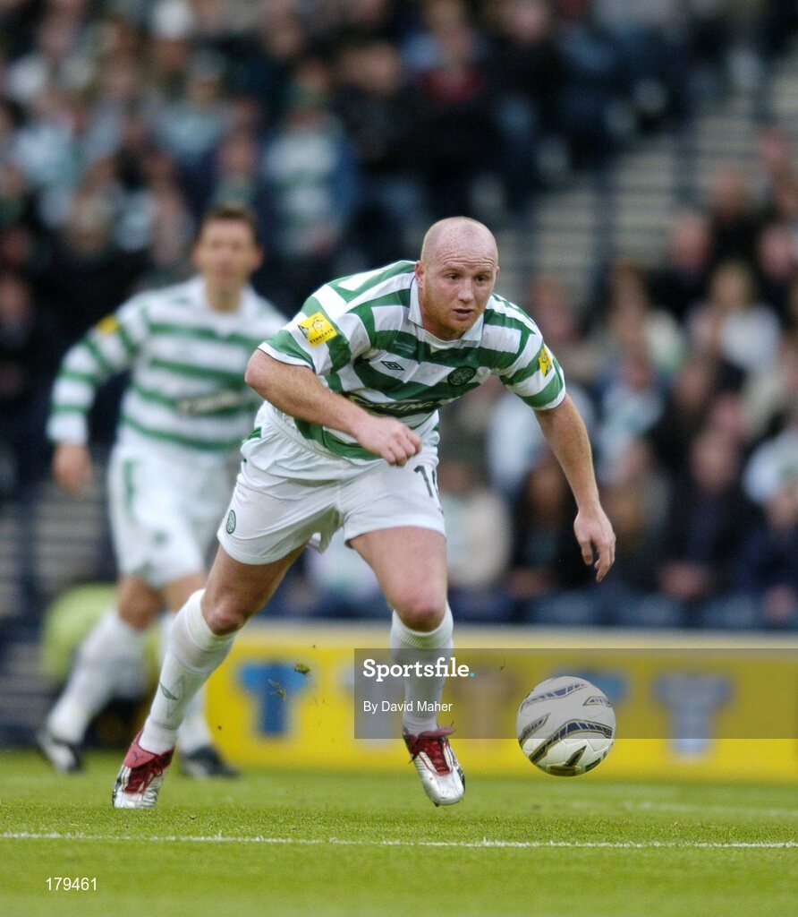 28 May 2005; John Hartson, Glasgow Celtic. Scottish Cup Final, Glasgow Celtic v Dundee United, Hampden Park, Glasgow, Scotland. Picture credit; David Maher / SPORTSFILE