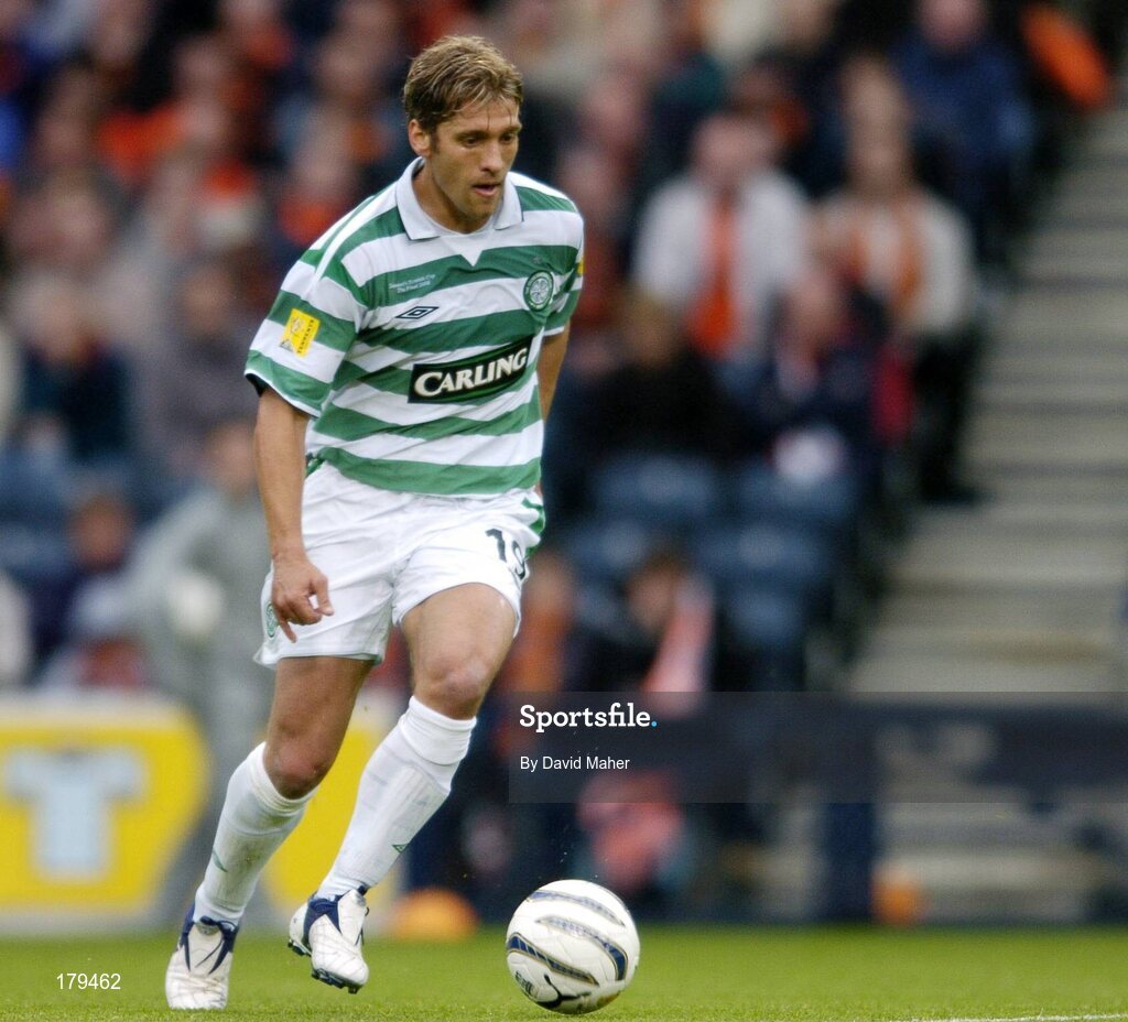 28 May 2005; Stillian Petrov, Glasgow Celtic. Scottish Cup Final, Glasgow Celtic v Dundee United, Hampden Park, Glasgow, Scotland. Picture credit; David Maher / SPORTSFILE