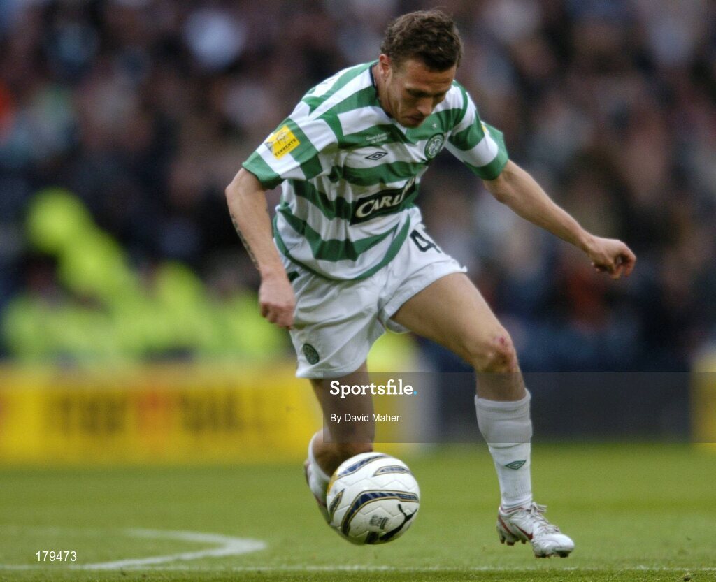 28 May 2005; Craig Bellamy, Glasgow Celtic. Scottish Cup Final, Glasgow Celtic v Dundee United, Hampden Park, Glasgow, Scotland. Picture credit; David Maher / SPORTSFILE