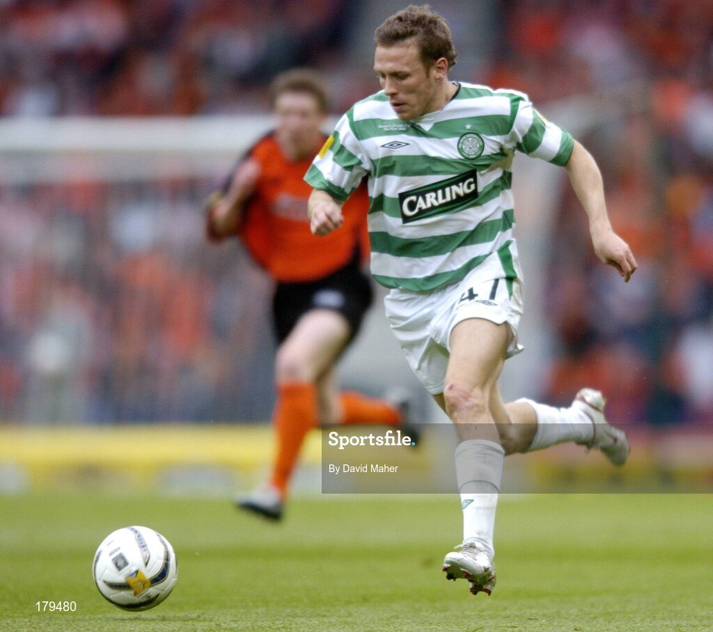28 May 2005; Craig Bellamy, Glasgow Celtic. Scottish Cup Final, Glasgow Celtic v Dundee United, Hampden Park, Glasgow, Scotland. Picture credit; David Maher / SPORTSFILE