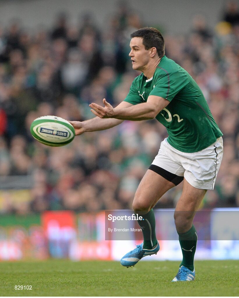 2 February 2014; Jonathan Sexton, Ireland. RBS Six Nations Rugby Championship, Ireland v Scotland, Aviva Stadium, Lansdowne Road, Dublin. Picture credit: Brendan Moran / SPORTSFILE