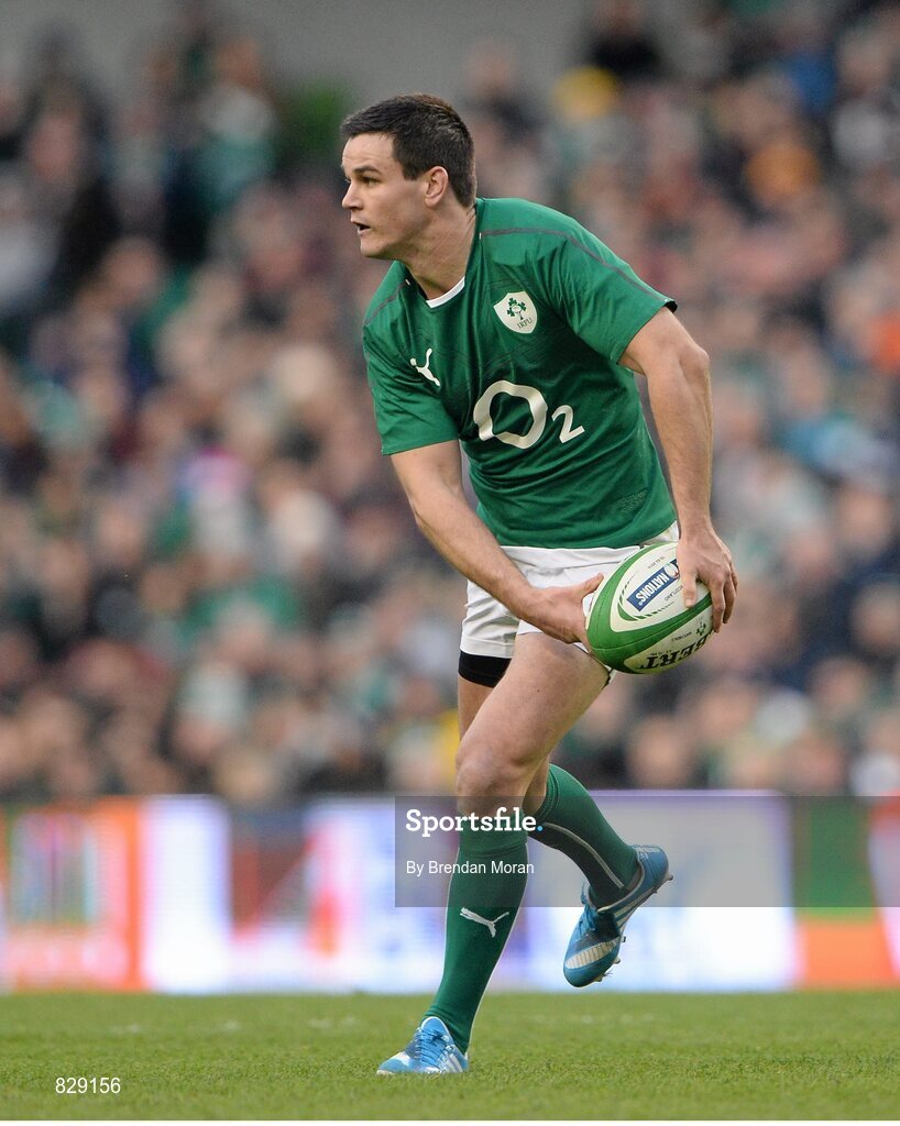 2 February 2014; Jonathan Sexton, Ireland. RBS Six Nations Rugby Championship, Ireland v Scotland, Aviva Stadium, Lansdowne Road, Dublin. Picture credit: Brendan Moran / SPORTSFILE