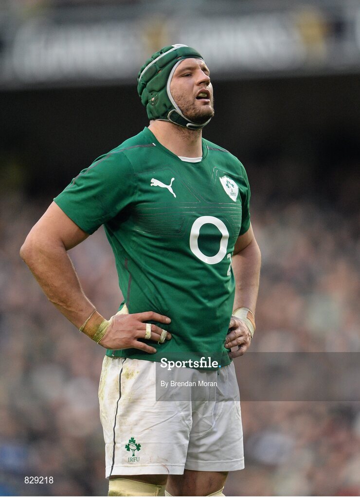 2 February 2014; Dan Tuohy, Ireland. RBS Six Nations Rugby Championship, Ireland v Scotland, Aviva Stadium, Lansdowne Road, Dublin. Picture credit: Brendan Moran / SPORTSFILE