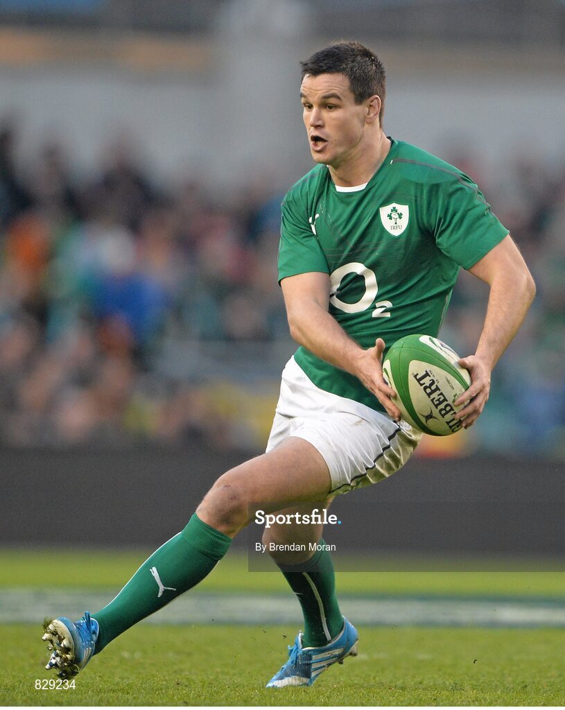 2 February 2014; Jonathan Sexton, Ireland. RBS Six Nations Rugby Championship, Ireland v Scotland, Aviva Stadium, Lansdowne Road, Dublin. Picture credit: Brendan Moran / SPORTSFILE