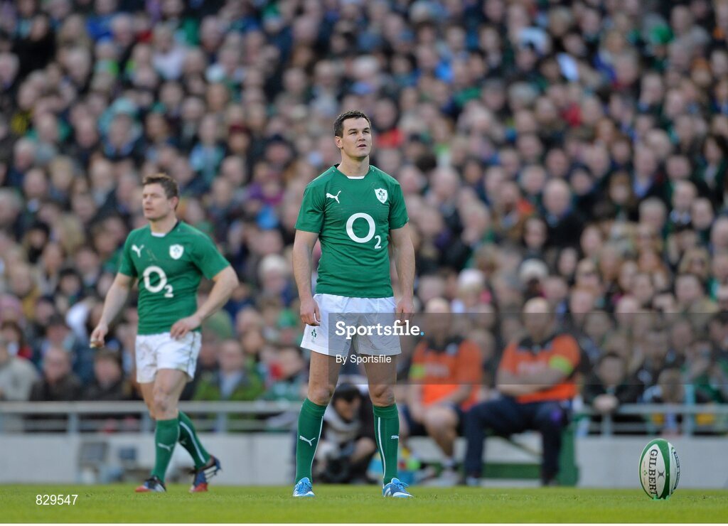2 February 2014; Jonathan Sexton, Ireland. RBS Six Nations Rugby Championship, Ireland v Scotland, Aviva Stadium, Lansdowne Road, Dublin. Photo by Sportsfile