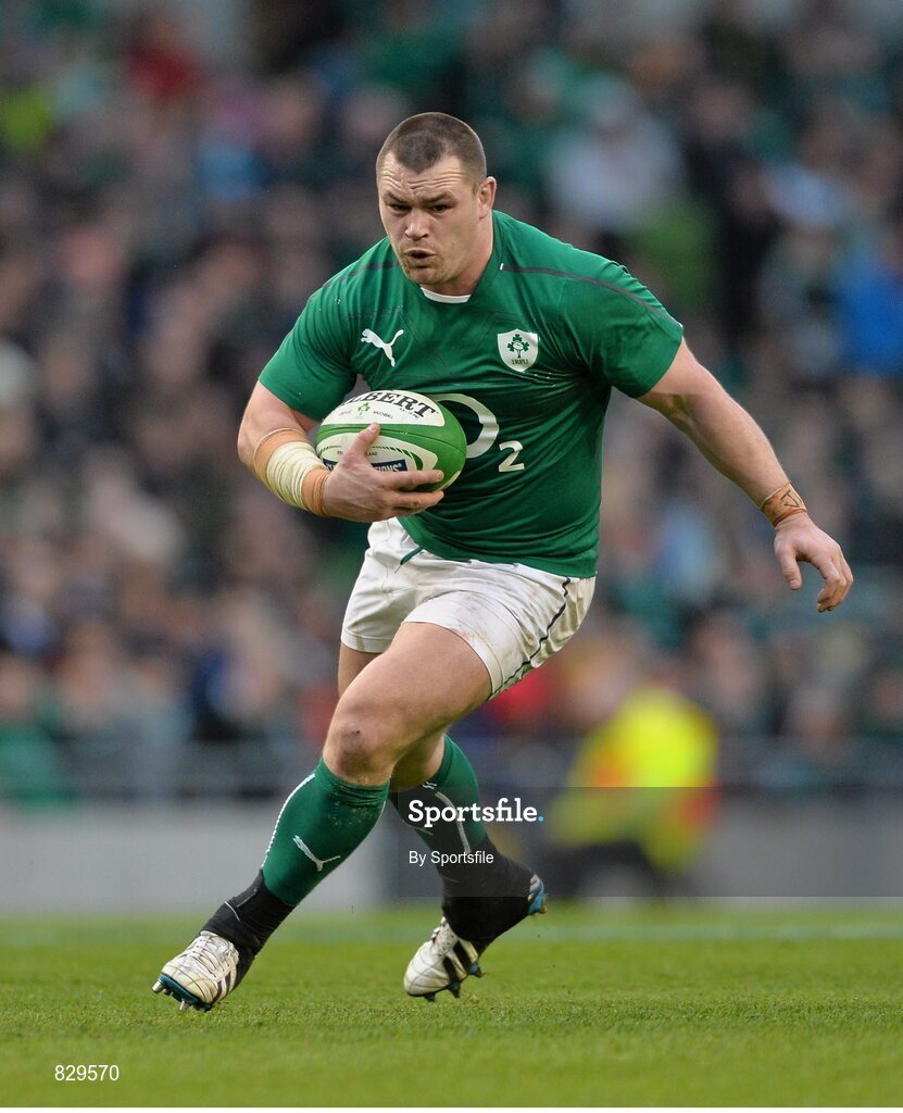 2 February 2014; Cian Healy, Ireland. RBS Six Nations Rugby Championship, Ireland v Scotland, Aviva Stadium, Lansdowne Road, Dublin. Photo by Sportsfile
