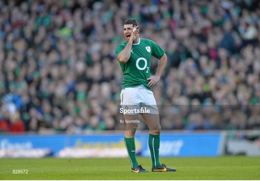 2 February 2014; Rob Kearney, Ireland. RBS Six Nations Rugby Championship, Ireland v Scotland, Aviva Stadium, Lansdowne Road, Dublin. Photo by Sportsfile