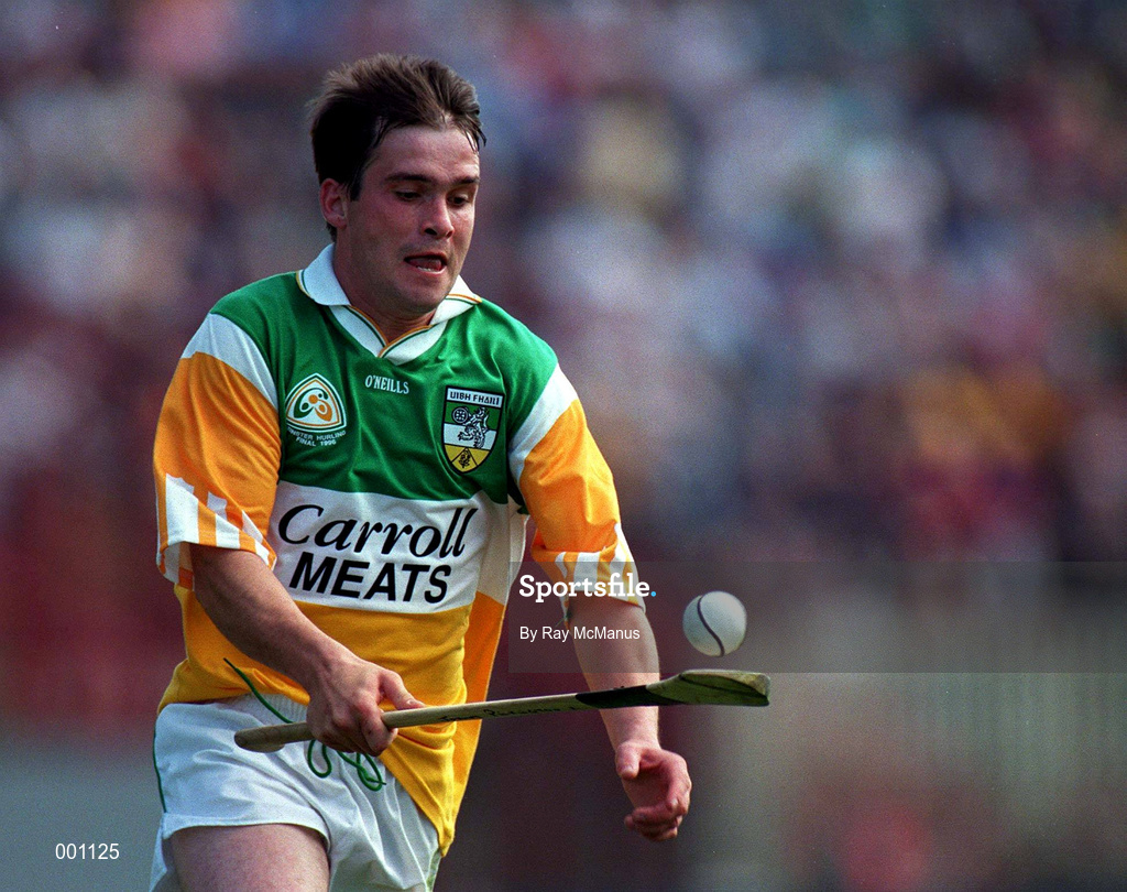 14 July 1996; Johnny Pilkington of Offaly during the Guinness Leinster Senior Hurling Championship Final between Wexford and Offaly at Croke Park in Dublin. Photo by Ray McManus/Sportsfile