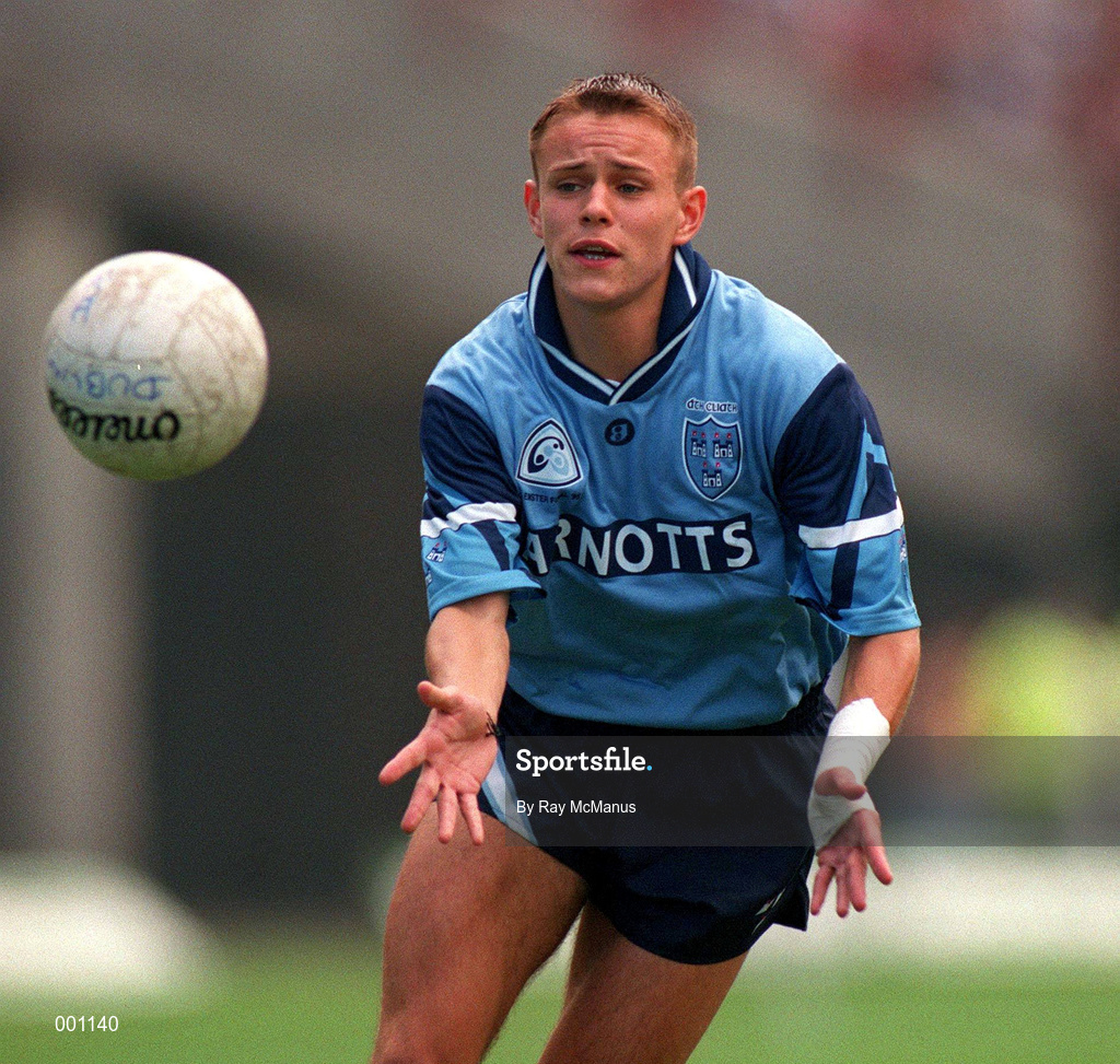 30 July 1995; Keith Galvin of Dublin during the Bank of Ireland Leinster Senior Football Championship Final match between Dublin and Meath at Croke Park in Dublin. Photo by Ray McManus/Sportsfile