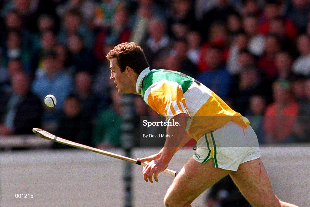 8 June 1997; Kevin Martin of Offaly during the GAA Leinster Senior Hurling Championship Quarter-Final match between Offaly and Laois at Croke Park in Dublin. Photo by David Maher/Sportsfile