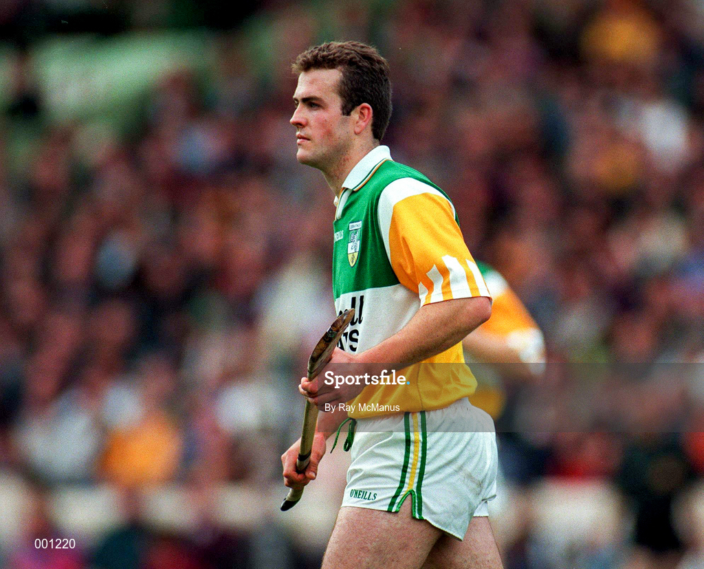 22 June 1997; Kevin Martin of Offaly during the GAA Leinster Senior Hurling Championship Semi-Final match between Wexford and Offaly at Croke Park in Dublin. Photo by Ray McManus/Sportsfile