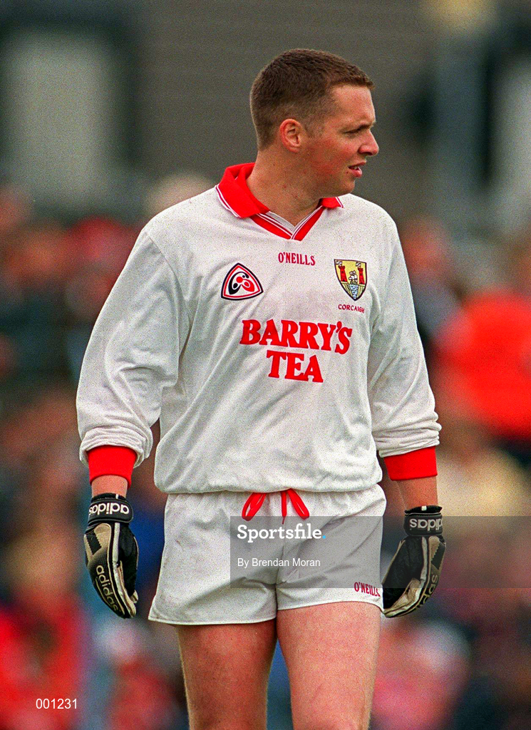 22 June 1997; Cork goalkeeper Kevin O'Dwyer during to the GAA Munster Senior Football Championship Semi-Final match between Clare and Cork at Cusack Park in Ennis, Clare. Photo by Brendan Moran/Sportsfile