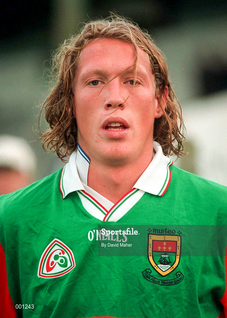 16 September 1997; Ciaran McDonald during a GAA Football Mayo Training Session at Fr. O'Hara Memorial Park in Charlestown, Mayo. Photo by David Maher/Sportsfile