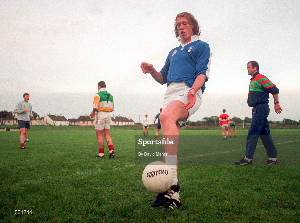 16 September 1997; Ciaran McDonald during a GAA Football Mayo Training Session at Fr. O'Hara Memorial Park in Charlestown, Mayo. Photo by David Maher/Sportsfile