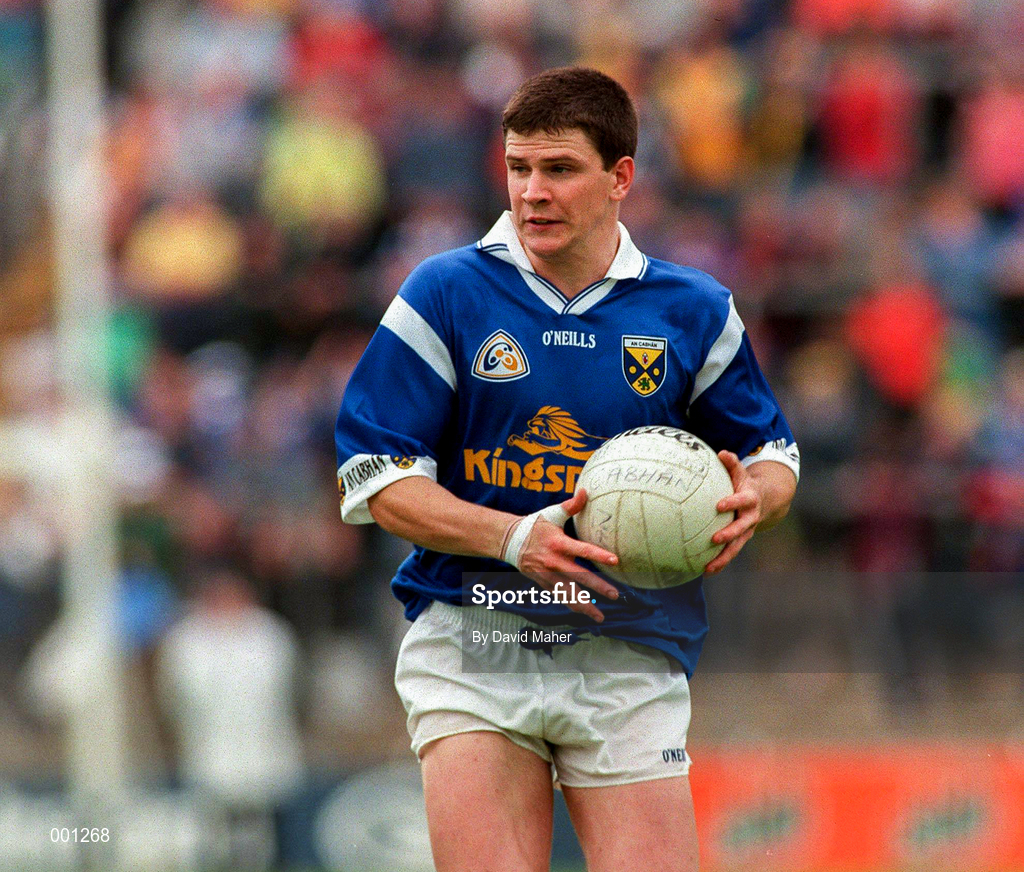 22 June 1997; Larry Reilly of Cavan during the Ulster GAA Football Senior Championship Semi-Final match between Cavan and Donegal at St. Tiernach's Park in Clones, Monaghan. Photo by David Maher/Sportsfile