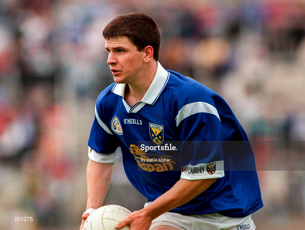 22 June 1997; Larry Reilly of Cavan during the Ulster GAA Football Senior Championship Semi-Final match between Cavan and Donegal at St. Tiernach's Park in Clones, Monaghan. Photo by David Maher/Sportsfile