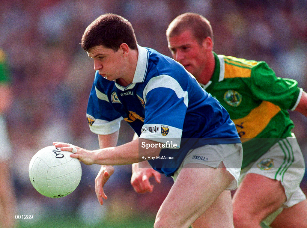 24 August 1997; Larry Reilly of Cavan during the GAA Football All-Ireland Senior Championship Semi-Final match between Cavan and Kerry at Croke Park in Dublin. Photo by Ray McManus/Sportsfile