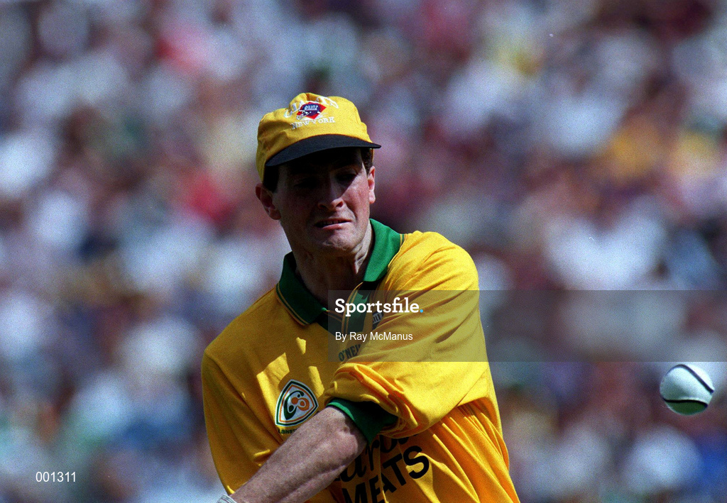 14 July 1996; Liam Coughlan of Offaly during the GAA Leinster Senior Hurling Championship Final match between Wexford and Offaly at Croke Park in Dublin. Photo by Ray McManus/Sportsfile