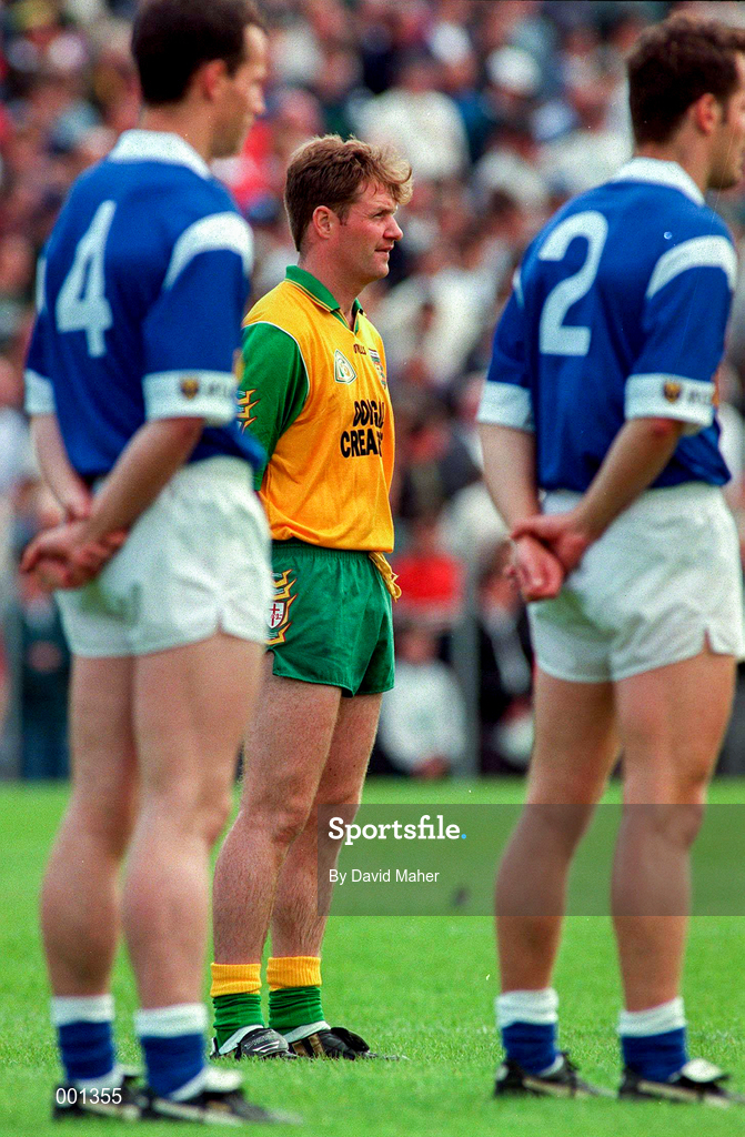 22 June 1997; Manus Boyle Donegal during the Ulster GAA Football Senior Championship Semi-Final match between Cavan and Donegal at St. Tiernach's Park in Clones, Monaghan. Photo by David Maher/Sportsfile