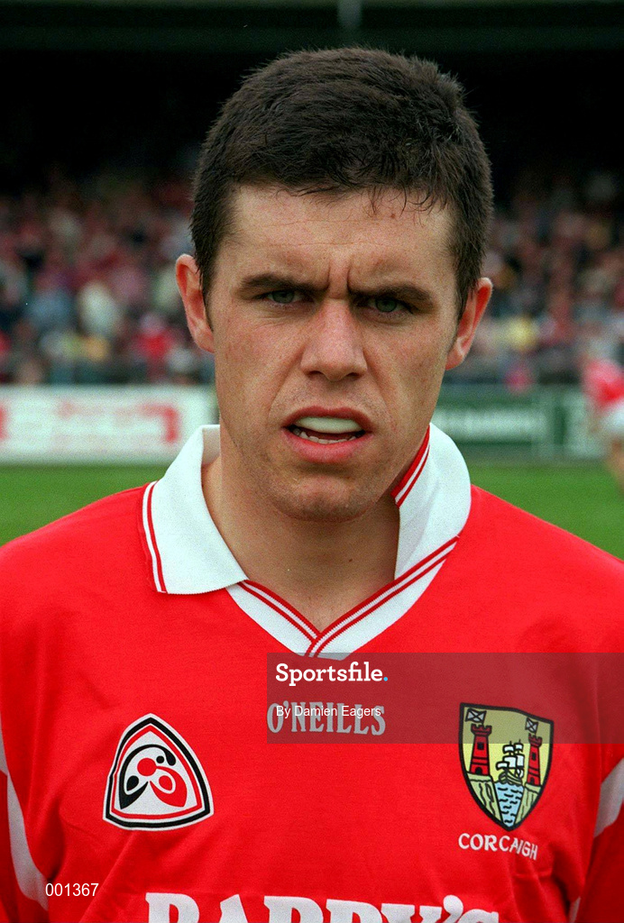 22 June 1997; Martin Cronin of Cork prior to the GAA Munster Senior Football Championship Semi-Final match between Clare and Cork at Cusack Park in Ennis, Clare. Photo by Damien Eagers/Sportsfile